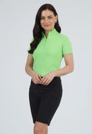 New Ibkul Short Sleeve Mock Neck MSP $92-4