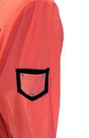 Jamie Sadock Coral & Black Full-Zip Jacket Size M MSP$119-3