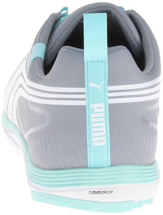 New Puma Faas Lite Tradewinds Womens Golf Shoes White/Aqua Size 8.5