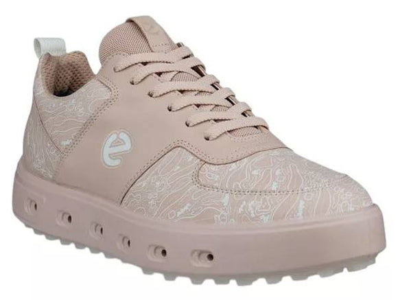 New Ecco Women's Golf Street 720 Shoe - Rose Dust Pink Size 8-8.5 MSP$180