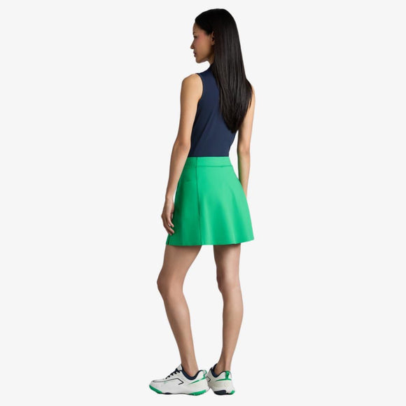 New G/Fore Women's Knockout- A-line Golf Skort - Clover Size L MSP$165