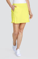 New Tail Activewear Pascale Limelight Pull-on Skort MSP$89-1