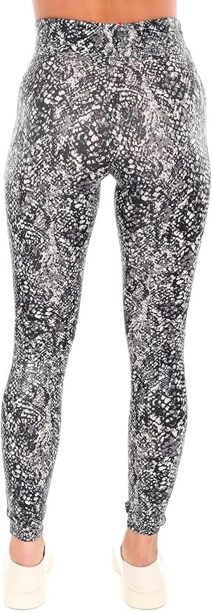 New SPANX Faux Leather Snake Shine Leggings Size XS MSP$75