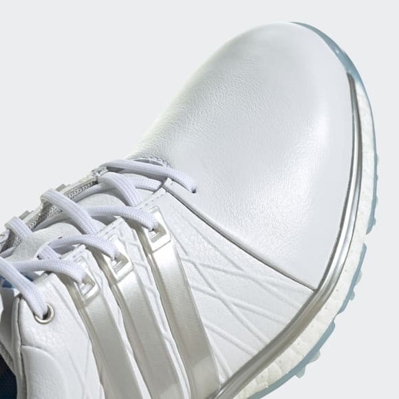 New Adidas Tour360 XT-SL Women's Spikeless Golf Shoes White/Blue Size 8.5 MSP$180