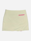 Golftini Tan Holiday Pleated Skort w/ Pink Accent Size 4 MSP$128-2