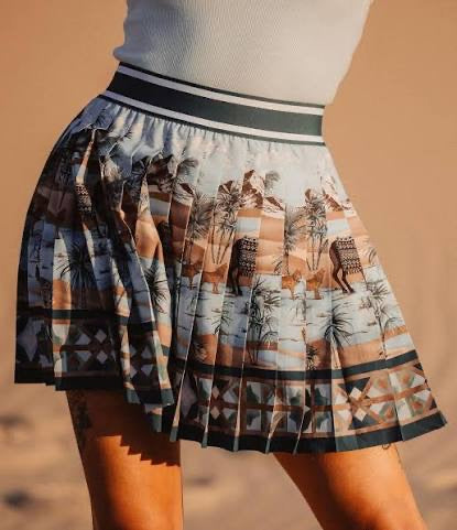 Greyson Mirage Leo Skirt Skort Mineral Mist Size M MSP$160
