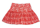 GGBlue Women's Red & White Print Pleated Golf Skort Size L-1