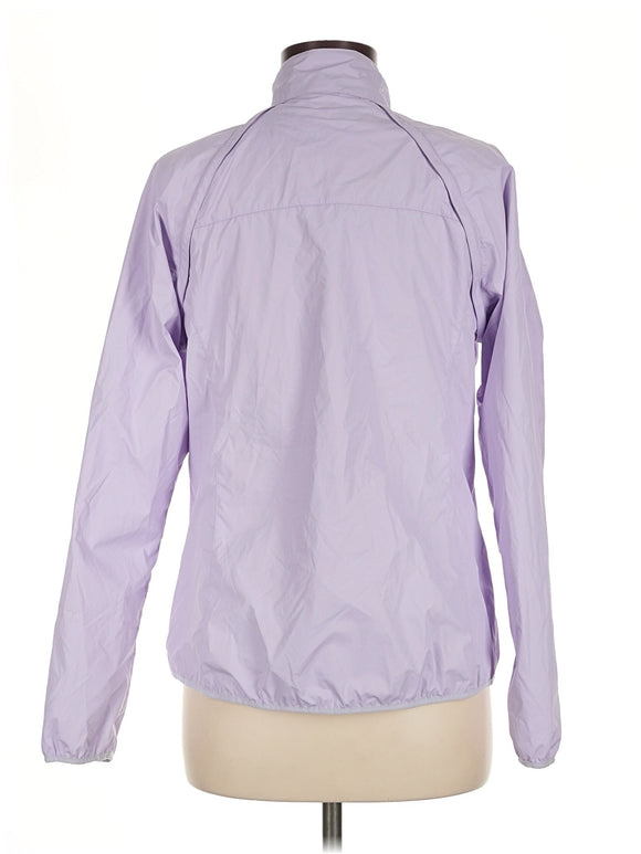 Lady Hagen Lavender Full-Zip Windbreaker Jacket/Vest Size M