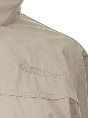 Kate Lord Women's Tan Full-Zip Jacket w/ Logo Size M