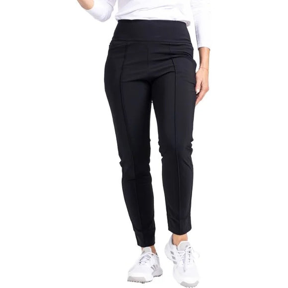 New Kinona Sport Black Tailored Track Golf Pants Size L MSP$128