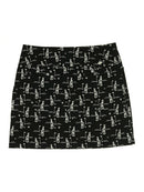 Swing Control Black Golf Print Skort Sie 16 MSP$134-1