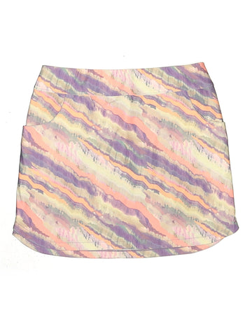 Ahead Women's Red Rock Golf/Tennis Skort Tie Dye Stripe Size M MSP$69