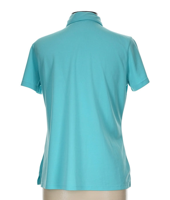 Lady Hagen Turquoise Short Sleeve Golf Polo Size L