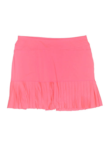 Jofit Women's Bright Coral Knife Pleat Golf Skort Size XL MSP$96