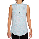 New Bad Birdie Women's Cactus Cooler Sleeveless Golf Polo Size S MSP$72-1