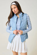 New GGBlue Women's Polar Blue Heritage Vest MSP$140-1