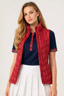 New GGBlue Women's Maroon Heritage Vest MSp$140-1