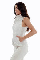 New GGBlue Women's Snow White Heritage Vest Size XL MSP$140-2