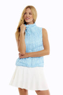 New GGBlue Women's Shell Blue Heritage Vest Size XS MSP$140-1
