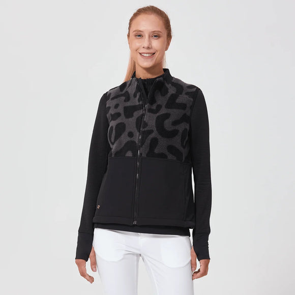 New Levelwear Women's Verve The Spot Vest - Black MSP$81