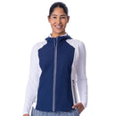 New Belyn Key Women's Navy Hampton Wind Golf Vest Size XL MSP$194-1