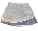 Lucky in Love Denim Heather & Mesh Tier Skort w/ Pink Surge Size XS-1