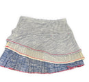 Lucky in Love Denim Heather & Mesh Tier Skort w/ Pink Surge Size XS-2