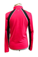 Tail White Label Pink & Black Long Sleeve Golf Pullover Size S-2