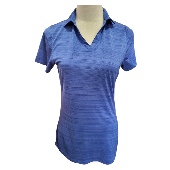 Puma Dark Blue Heather Golf Polo Size S