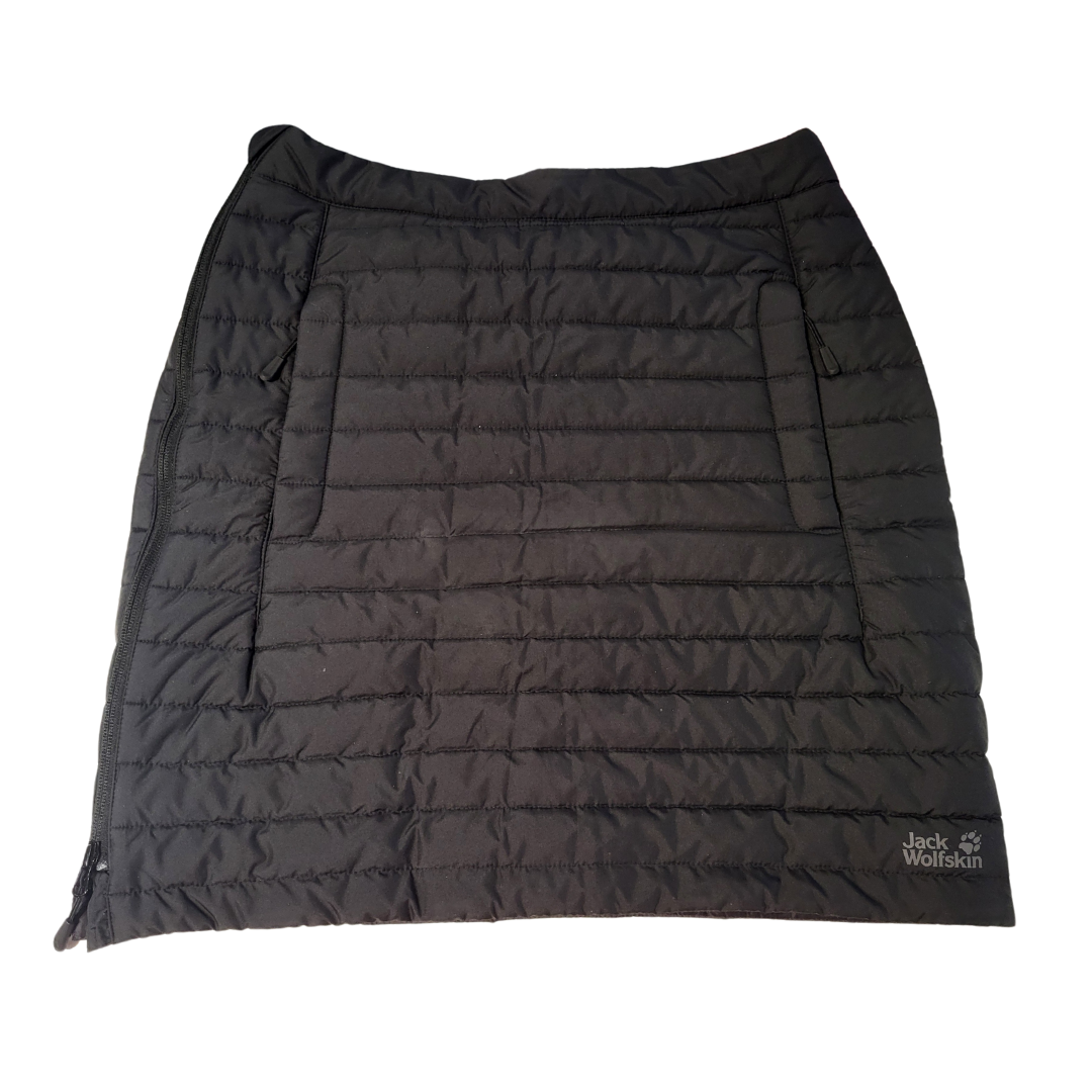 Jack Wolfskin Black Puffer Skirt Size S