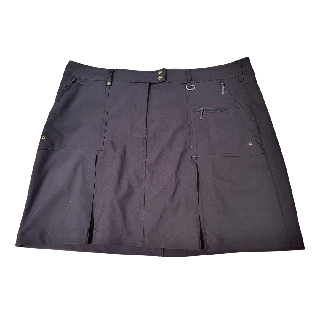 GGblue luxe sport Navy Boca Golf Skort Size 16