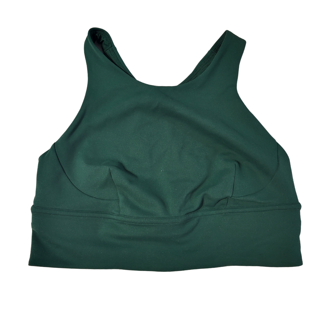 Lululemon Dark Green Racerback Sports Bra Size 8