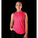 New Sunday Swagger Sleeveless Golf Polo - Inferno-4