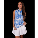 New Sunday Swagger Sleeveless Polo - Warp MSP $64-5