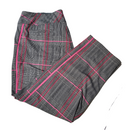 Tail Activewear Women's Black & Pink Plaid Golf Capri Pants Size 12 MSP$95-4