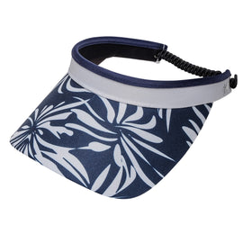 New Glove It Island Breeze Print And Solid Coil Visor - 0