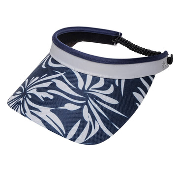 New Glove It Island Breeze Print And Solid Coil Visor - 0