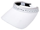 New Glove It White Bling Visor-2