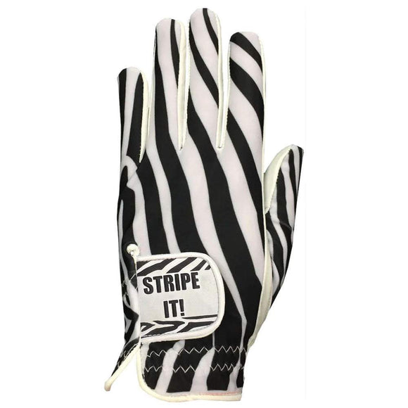 Giggle Golf Stripe it Zebra Glove LH