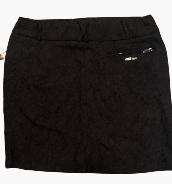 New Jamie Sadock Black Textured Skort MSP$110