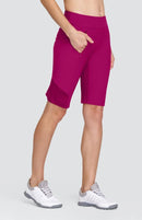New Tail Dark Pink Pull-on Shorts w/ Mesh Inserts  Size 4 MSP$89-3