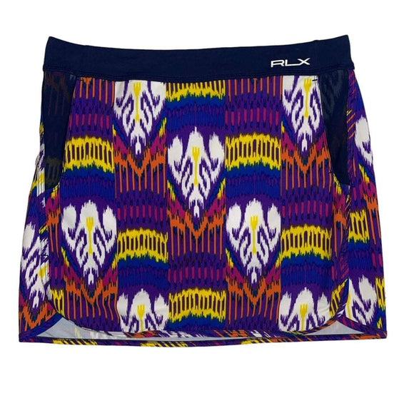 Ralph Lauren RLX Aztec Print Skort Size S. MSP$148