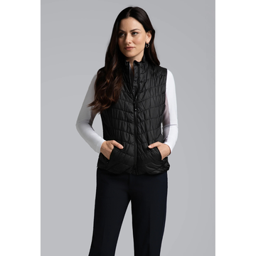 Buy black New Ibkul Solid Vest MSP $134